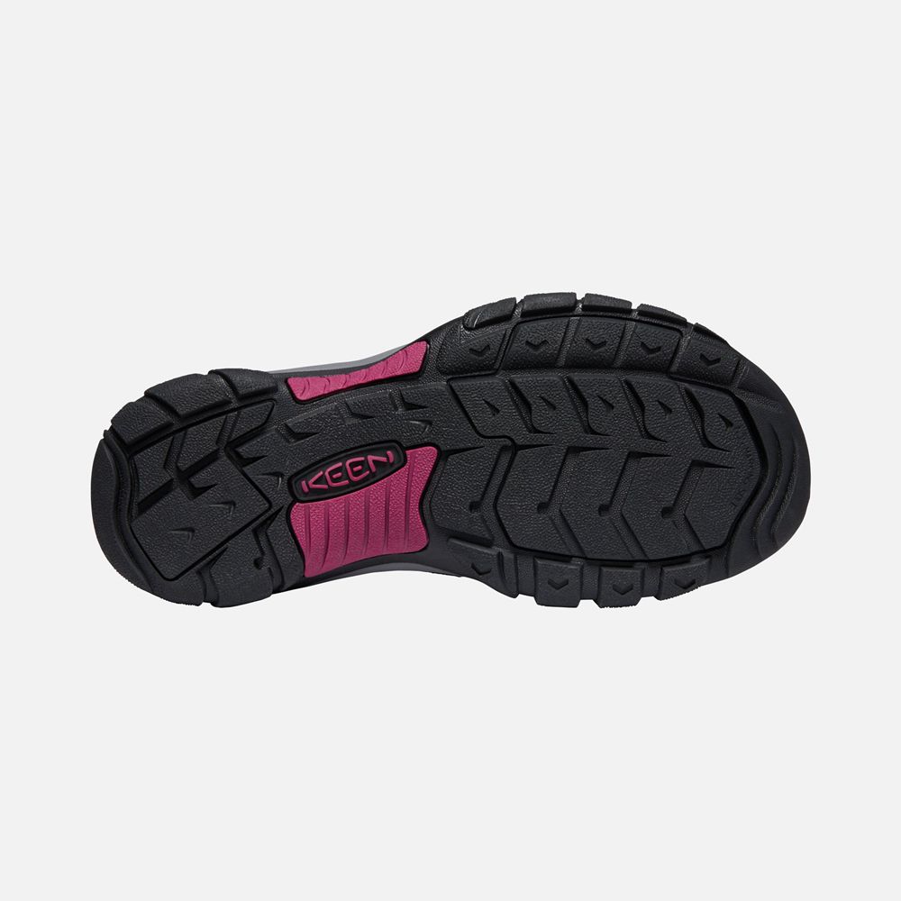 Keen Outdoor Sandalet Kadın Siyah - Newport H2 - Türkiye HDMK01678